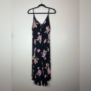 MAHINA Hawaii Floral Jumpsuit size Large
